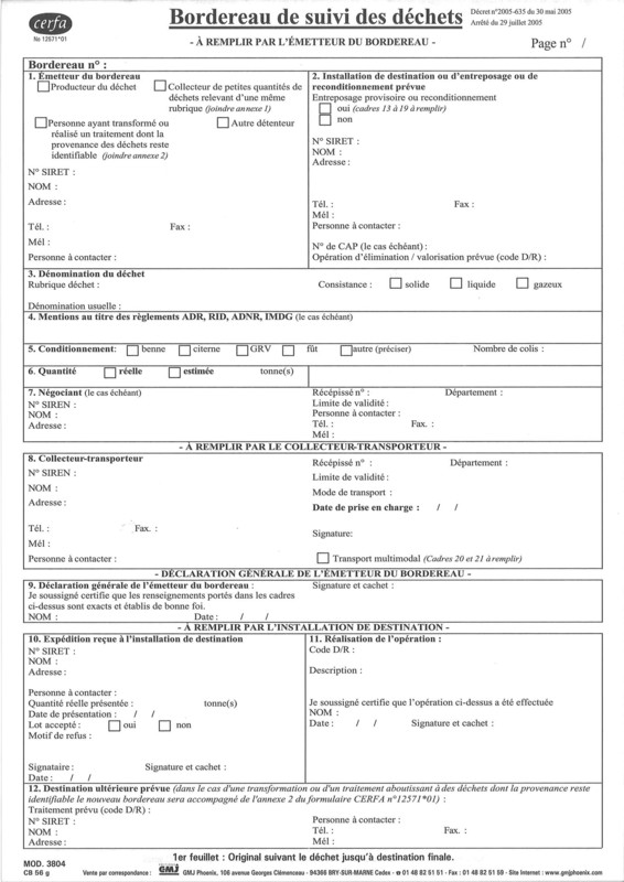 Formulaire cerfa n 11580 3
