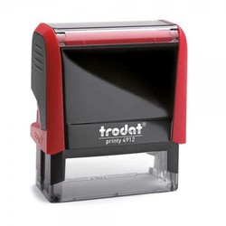 Tampon Trodat modle Printy 4912 - Rouge