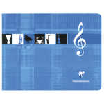 Cahier pour la Musique - Format A5 - 48 pages - Clairefontaine 3754C