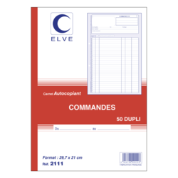 Carnet de commandes 50 dupli