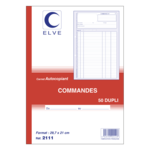 Carnet de commandes 50 dupli