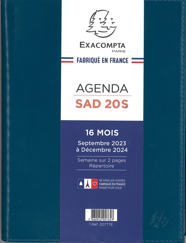 Agendas Quo Vadis 2024 - Modèle Note 15 S rouge avec spirale en stock à  Lyon - Papeterie Gouchon