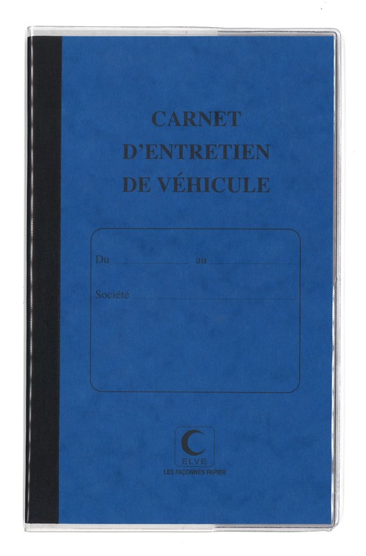 Carnet d'entretien véhicule - Carnet d'entretien véhicule de transport  terrestre - Papeterie Gouchon