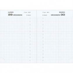 Agenda Exacompta 2024 - Modle Journalier - 13416E