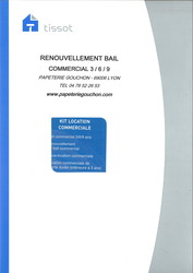 Renouvellement de bail commercial - Kit Tissot ILD-LOC848