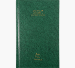 Agenda Exacompta 2026 - Modle Recettes Dpenses - 38173E