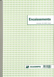 Encaissements - Carnet de 50 fiches autocopiantes - 13520E