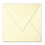 Pack de 20 enveloppes ivoire Pollen carrées - 16,5 x 16,5 cm - Marque Clairefontaine