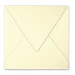 Pack de 20 enveloppes ivoire Pollen carres - 16,5 x 16,5 cm - Marque Clairefontaine