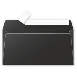 Pack de 20 enveloppes noires Pollen format DL - Marque Clairefontaine