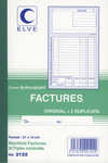 Carnet de 50 factures en triplicata avec TVA - Format A5 - 2122