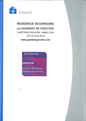 Kit de location pour Résidence secondaire - Tissot ILD-LOC339