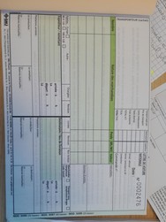Lettre de voiture nationale-5 EX