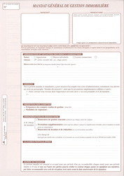 Mandat de gestion Tissot - Paquets de 25 exemplaires