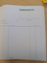 PERGAMY CARNET COMMANDES DUPLI